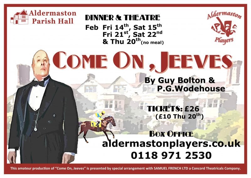 Come On Jeeves, Poster